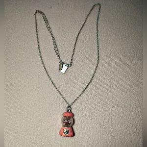 Vintage Bubblegum machine necklace